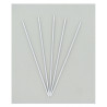 AIGUILLES DOUBLE POINTES ALUMINIUM 35 CM. Nr. 3.5